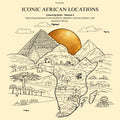 Iconic African Locations Colouring Book Volume 2
